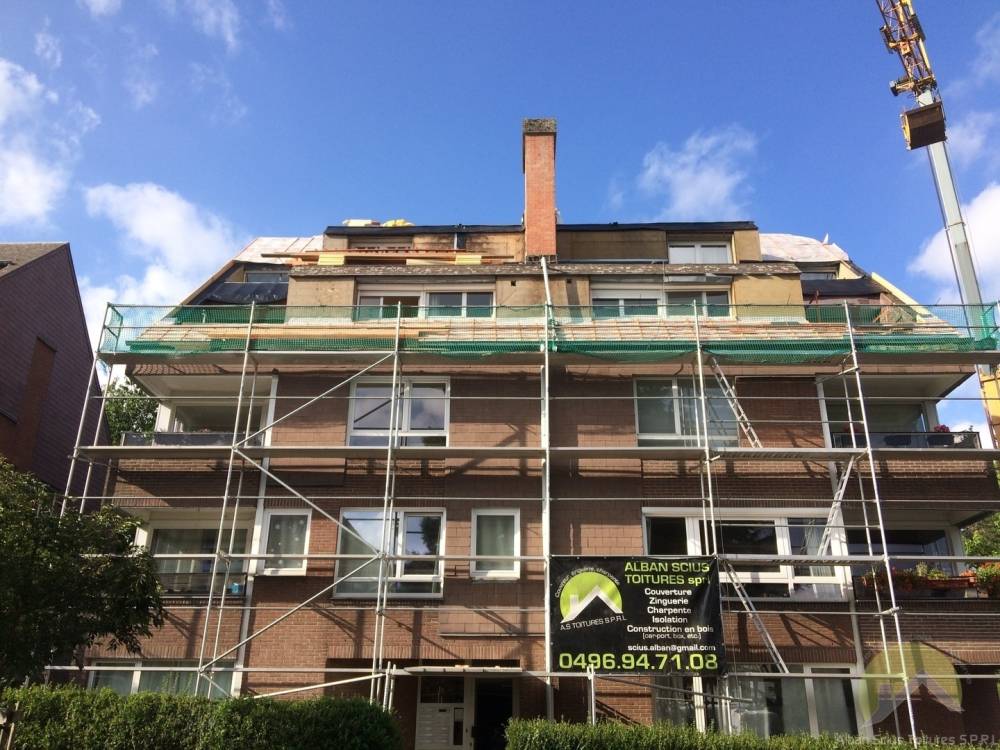 toiture en ardoises artificielles