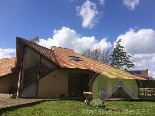 toiture en bois