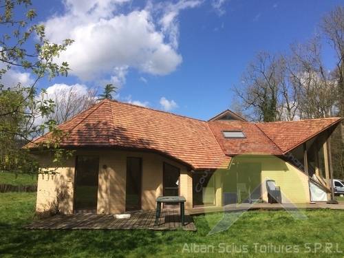 toiture en bois
