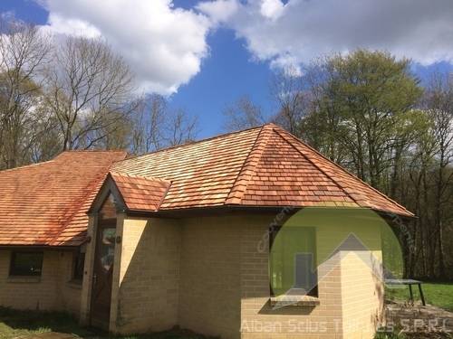 toiture en bois