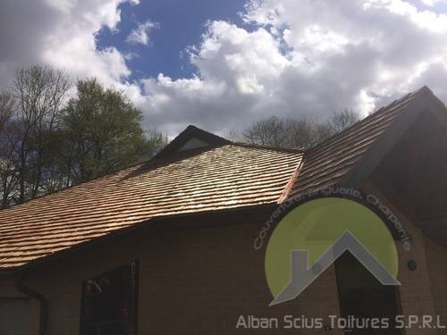 toiture en bois