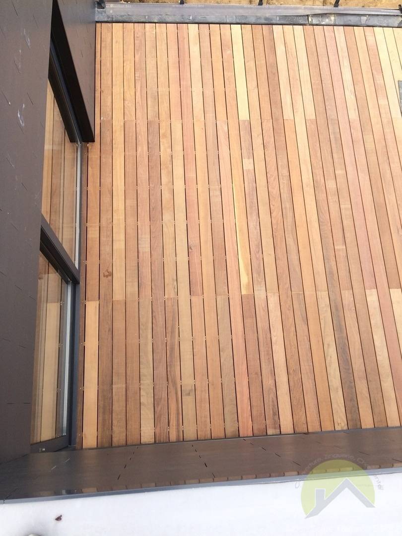 bardage plancher terrasse